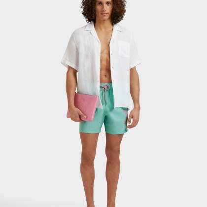 Vilebrequin - Kurze Placed Starlettes Stretch-badeshorts Für Herren - Bademode - Monrise - Grün - Größe S – Bild 5