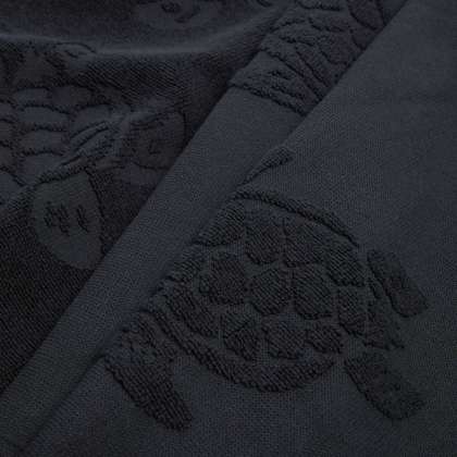 Vilebrequin - Strandtuch Aus Bio-baumwolle Schildkröten-jacquard - Strandtuch - Santah - Schwarz - Größe OSFA – Bild 4