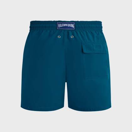 Vilebrequin - Solid Badeshorts Für Herren - Bademode - Moorea - Blau - Größe M – Bild 2