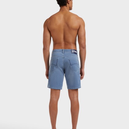 Vilebrequin - Turtles Net Denim-bermudashorts Für Herren - Bermuda - Garonne - Blau - Größe 38 – Bild 4