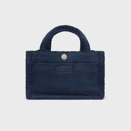 Vilebrequin - Turtle Unisex Mini-tasche Aus Frottee - Strandtasche - Bagmini - Blau - Größe OSFA – Bild 2