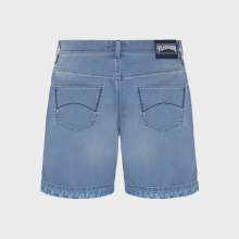 Vilebrequin - Turtles Net Denim-bermudashorts Für Herren - Bermuda - Garonne - Blau - Größe 32