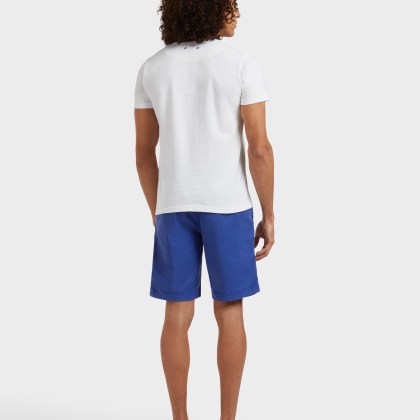 Vilebrequin - Placed Whale T-shirt Aus Bio-baumwolle Für Herren - T-shirt - Thom - Weiss - Größe XXXL – Bild 4