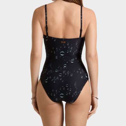 Vilebrequin - Bubble 3d Bustier-badeanzug Für Damen - Bademode - Facette - Schwarz - Größe L – Bild 4