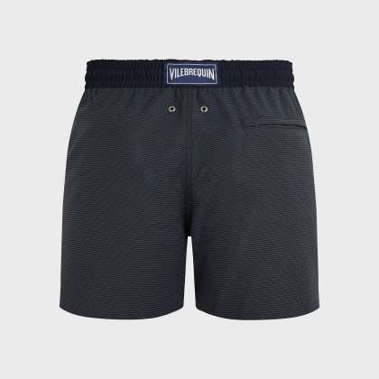 Vilebrequin - Figurbetonte Micro Carreaux Woll-badeshorts Für Herren - Bademode - Magnus - Blau - Größe M – Bild 2