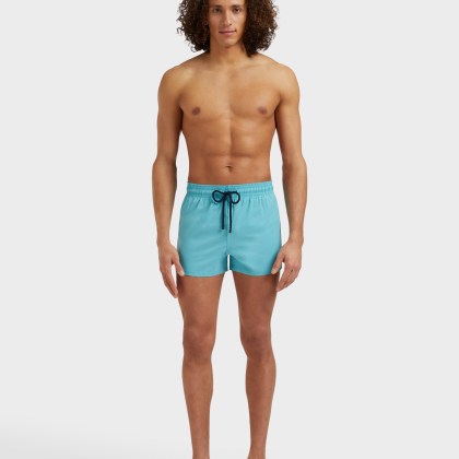 Vilebrequin - Kurze Und Figurbetonte Einfarbige Stretch-bademode Für Herren - Bademode - Man - Violett - Größe S – Bild 3