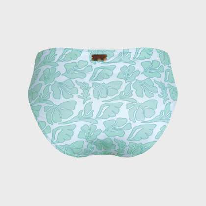 Vilebrequin - Seashells Bikinihose Mit Hohem Bund Für Damen - Bademode - Lake - Weiss - Größe M – Bild 2