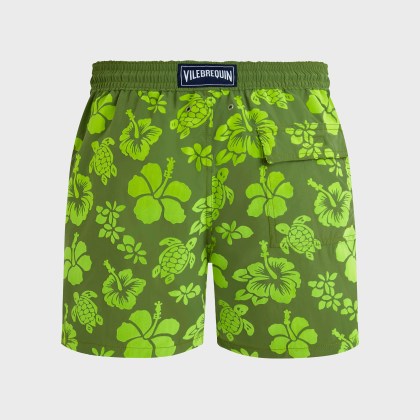 Vilebrequin - Tropical Turtles Badeshorts Für Herren - Bademode - Moorea - Grün - Größe XL – Bild 2