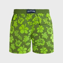 Vilebrequin - Tropical Turtles Badeshorts Für Herren - Bademode - Moorea - Grün - Größe L