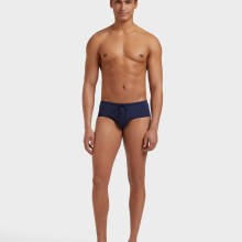 Vilebrequin - Figurbetonte Einfarbige Badehose Für Herren - Bademode - Nuage - Blau - Größe XL