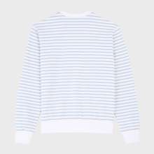 Vilebrequin - Gestreiftes Baumwoll-sweatshirt Mit Rundhalsausschnitt Für Herren - Sweatshirt - Jorasses - Blau - Größe XXXL