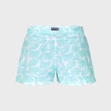 Vilebrequin - Seashells Badeshorts Mit Flachem Bund Für Damen - Shorty - Ferise - Weiss - Größe XS