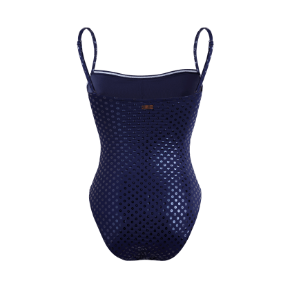 Vilebrequin Relief Sparkling Bustier-badeanzug Für Damen - Facette - Blau - Größe S