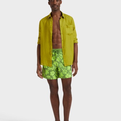 Vilebrequin - Tropical Turtles Badeshorts Für Herren - Bademode - Moorea - Grün - Größe XL – Bild 5