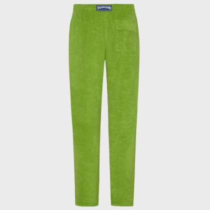 Vilebrequin - Solid Herren Hose Aus Frottee - Hose - Polide - Grün - Größe XXXL
