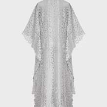 Vilebrequin - Damen Guipure-kimono Mit Blumen-spitze - Kimono - Kiyomi - Weiss - Größe OSFA