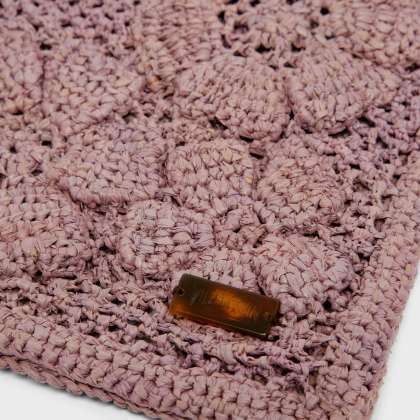 Vilebrequin - Handtasche Aus Raffiabast Für Damen - Bags - Pensee - Rosa - Größe OSFA – Bild 2