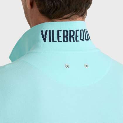 Vilebrequin - Solid Polohemd Aus Baumwolle Für Herren - Polohemd - Palatin - Blau - Größe XL – Bild 6