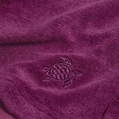 Vilebrequin - Solid Bowling-hemd Aus Frottee Für Herren - Hemd - Charli - Violett - Größe M – Bild 5