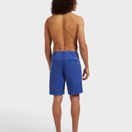 Vilebrequin - Bermudashorts Aus Tencel-gabardine Für Herren - Bermuda - Ponche - Blau - Größe 32 – Bild 4
