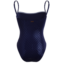 Vilebrequin - Relief Sparkling Bustier-badeanzug Für Damen - Bademode - Facette - Blau - Größe M