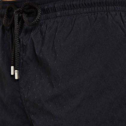 Vilebrequin - Kurze Jacquard Turtles Badeshorts Für Herren - Bademode - Manta - Schwarz - Größe S – Bild 6