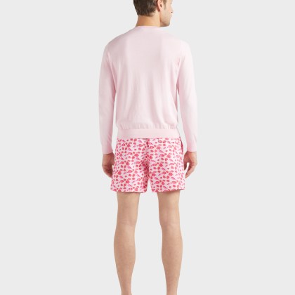 Vilebrequin - Turtle Pullover Aus Baumwolle Für Herren - Pullover - Rayol - Rosa - Größe XL – Bild 4