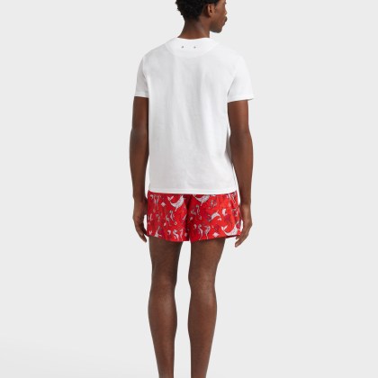 Vilebrequin - Whales Love T-shirt Aus Bio-baumwolle Für Herren - T-shirt - Thom - Weiss - Größe XL – Bild 4