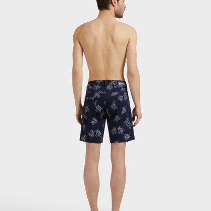 Vilebrequin - Ronde Des Tortues Bermudashorts Für Herren - Bermuda - Garonne - Blau - Größe 34 – Bild 4
