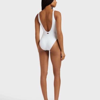 Vilebrequin - Badeanzug Mit Blumenstickerei Für Damen - Bademode - Fashion - Weiss - Größe XS – Bild 4