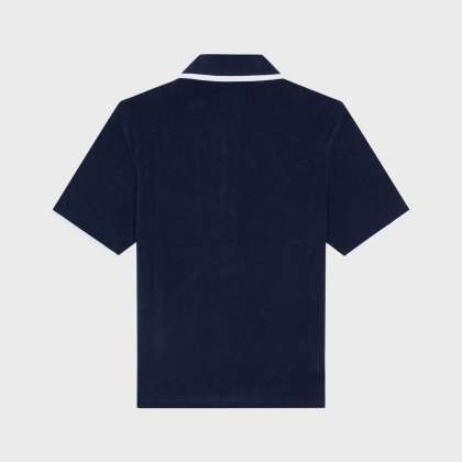 Vilebrequin - Solid Frottee-polohemd Für Damen - Polohemd - Lizea - Blau - Größe XS – Bild 2