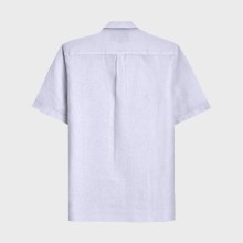 Vilebrequin - Solid Bowling-hemd Aus Leinen Für Herren - Hemd - Charli - Weiss - Größe L