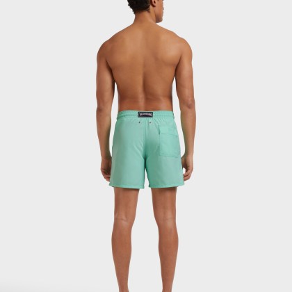 Vilebrequin - Solid Badeshorts Für Herren - Bademode - Moorea - Grün - Größe L – Bild 4