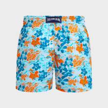 Vilebrequin - Jungle Turtles Badeshorts Für Herren - Bademode - Moorea - Blau - Größe XS