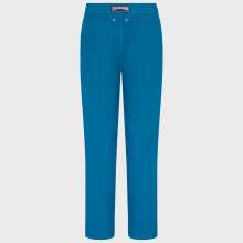 Vilebrequin - Solid Gerade Geschnittene Leinenhose Für Herren - Hose - Parc - Blau - Größe M