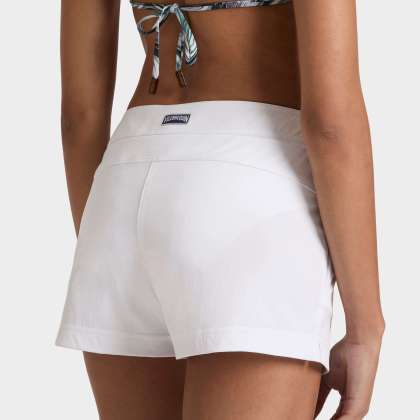 Vilebrequin - Solid Badeshorts Für Damen - Shorty - Ferise - Weiss - Größe L – Bild 4