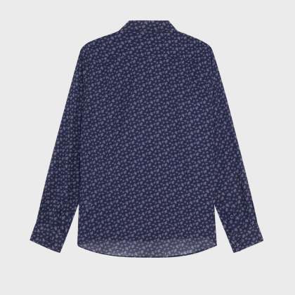 Vilebrequin - Men Cotton Voile Shirt Micro Ronde Des Tortues - Hemd - Caracal - Violett - Größe L – Bild 2