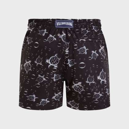 Vilebrequin - Ultraleichte Und Verstaubare Bubble Turtles 3d Badeshorts Mit Mikroperforation Für Herren - Bademode - Mahina - Schwarz - Größe XXL – Bild 2