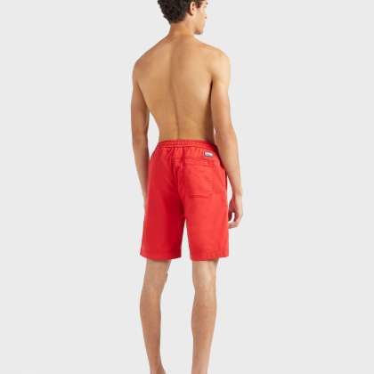 Vilebrequin - Turtle Stretch-bermudashorts Aus Baumwolle Für Herren - Bermuda - Levant - Rot - Größe 34 – Bild 4