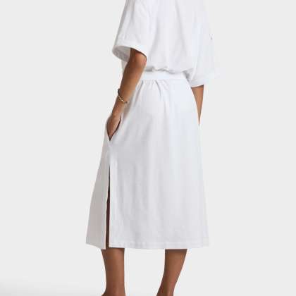 Vilebrequin - Solid Frottee-kaftan Zum Wenden Für Damen - Kleid - Leyla - Weiss - Größe L – Bild 4