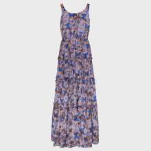 Vilebrequin - Langes Disco Butterfly Kleid Aus Viskose Und Seide Für Damen - Kleid - Loulou - Rosa - Größe XS