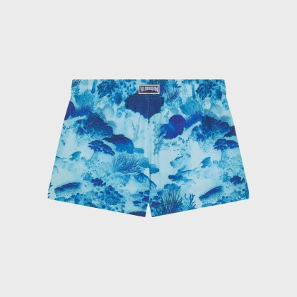 Vilebrequin - Coral Reef Badeshorts Für Mädchen - Shorty - Gaya - Blau - Größe 6 – Bild 2