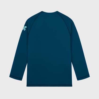 Vilebrequin - Langärmeliger Solid Rashguard Für Herren - Rashguard - Regulary - Blau - Größe S – Bild 2