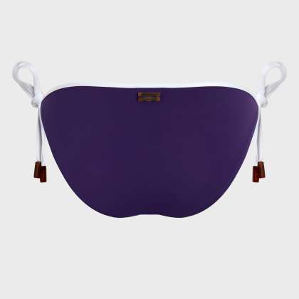 Vilebrequin - Solid Bikinihose Zum Seitlichen Binden Für Damen - Bademode - Flore - Violett - Größe L – Bild 2