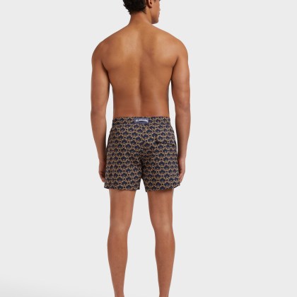 Vilebrequin - Turtles Chain Stretch-badeshorts Für Herren - Bademode - Monrise - Blau - Größe S – Bild 4