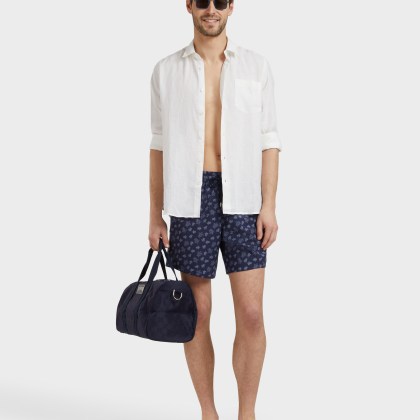 Vilebrequin - Ronde Des Tortues Badeshorts Aus Wolle Für Herren - Bademode - Moopea - Blau - Größe XS – Bild 5