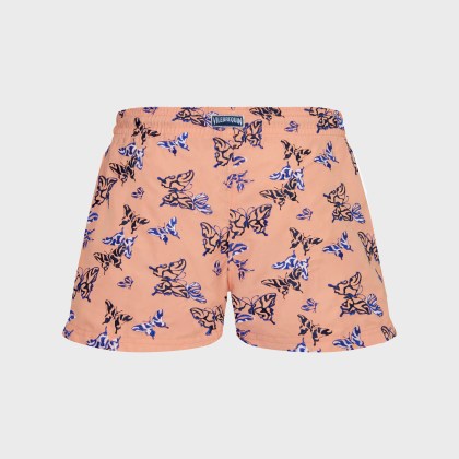 Vilebrequin - Bestickte Disco Butterfly Badeshorts Für Damen - Shorty - Fabya - Rosa - Größe XS – Bild 2