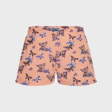 Vilebrequin - Bestickte Disco Butterfly Badeshorts Für Damen - Shorty - Fabya - Rosa - Größe XS