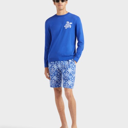 Vilebrequin - Turtle Pullover Aus Baumwolle Für Herren - Pullover - Rayol - Blau - Größe XL – Bild 5