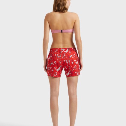Vilebrequin - Whales Love Badeshorts Für Damen - Shorty - Fabya - Rot - Größe S – Bild 4